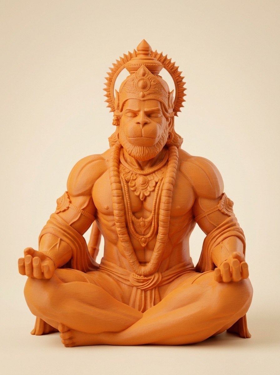 Hanuman idol by Miniory3D